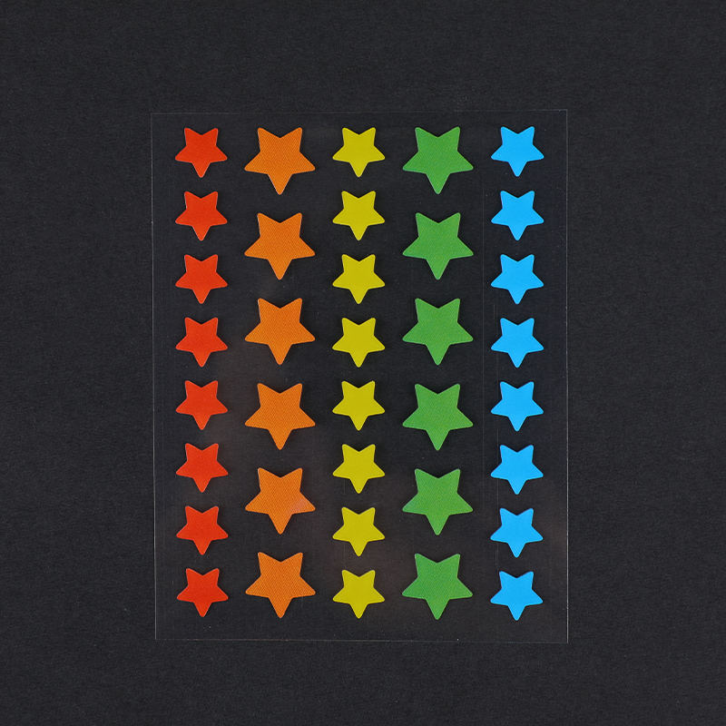 Пластырей от прыщей с радужной звездой (Размер: этот набор содержит 36 пластырей). 12 мм (12 шт.) и 10 мм (24 шт.))