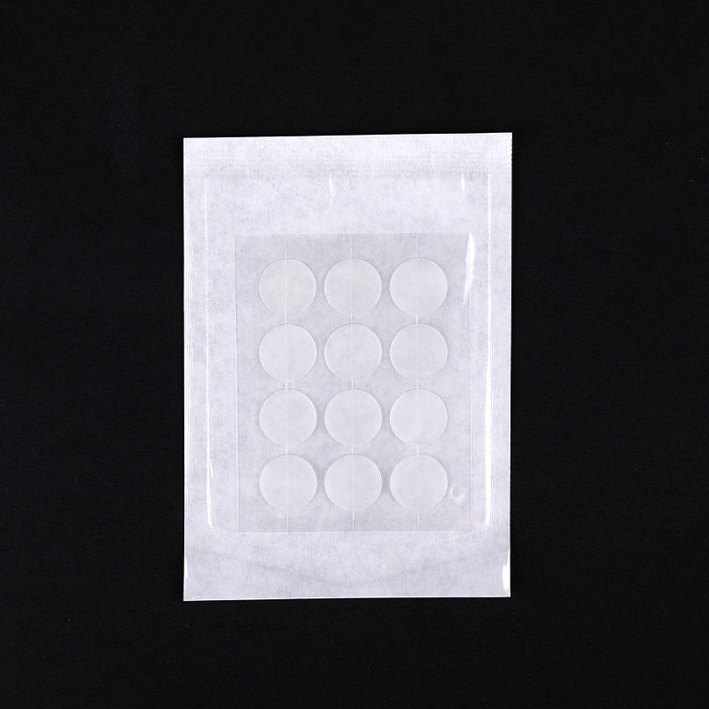 Прозрачные пластыри от прыщей с салициловой кислотой/гидроколлоидной повязкой с полыми лезвиями (Размер: этот набор содержит 12 пластырей). 12 мм (12 шт.) ）