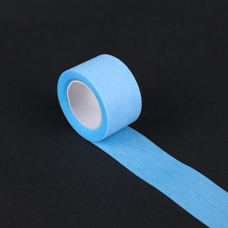 Синий нетканый материал силиконовый гель в рулоне для лечения шрамов